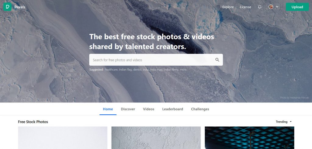 free resources of HD quality images by pexels