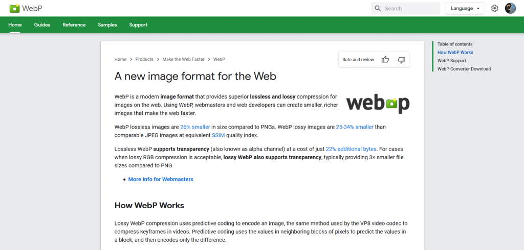 Convert image into webp form for free 