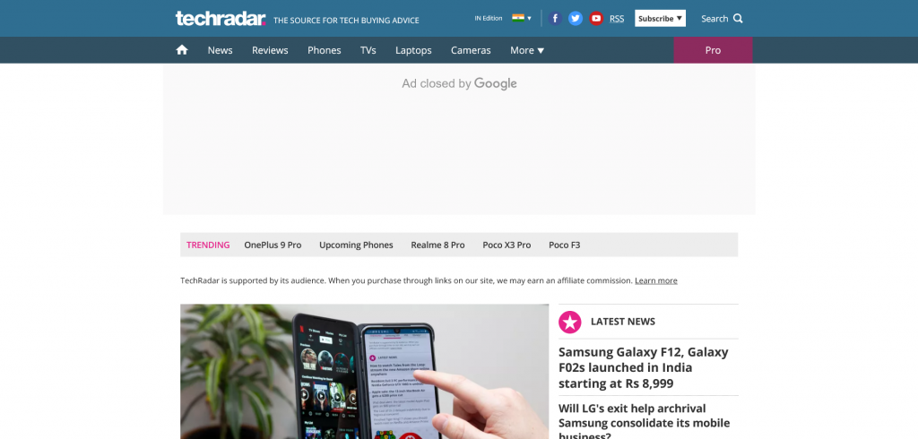 best sites to engage in tech news - TechRadar