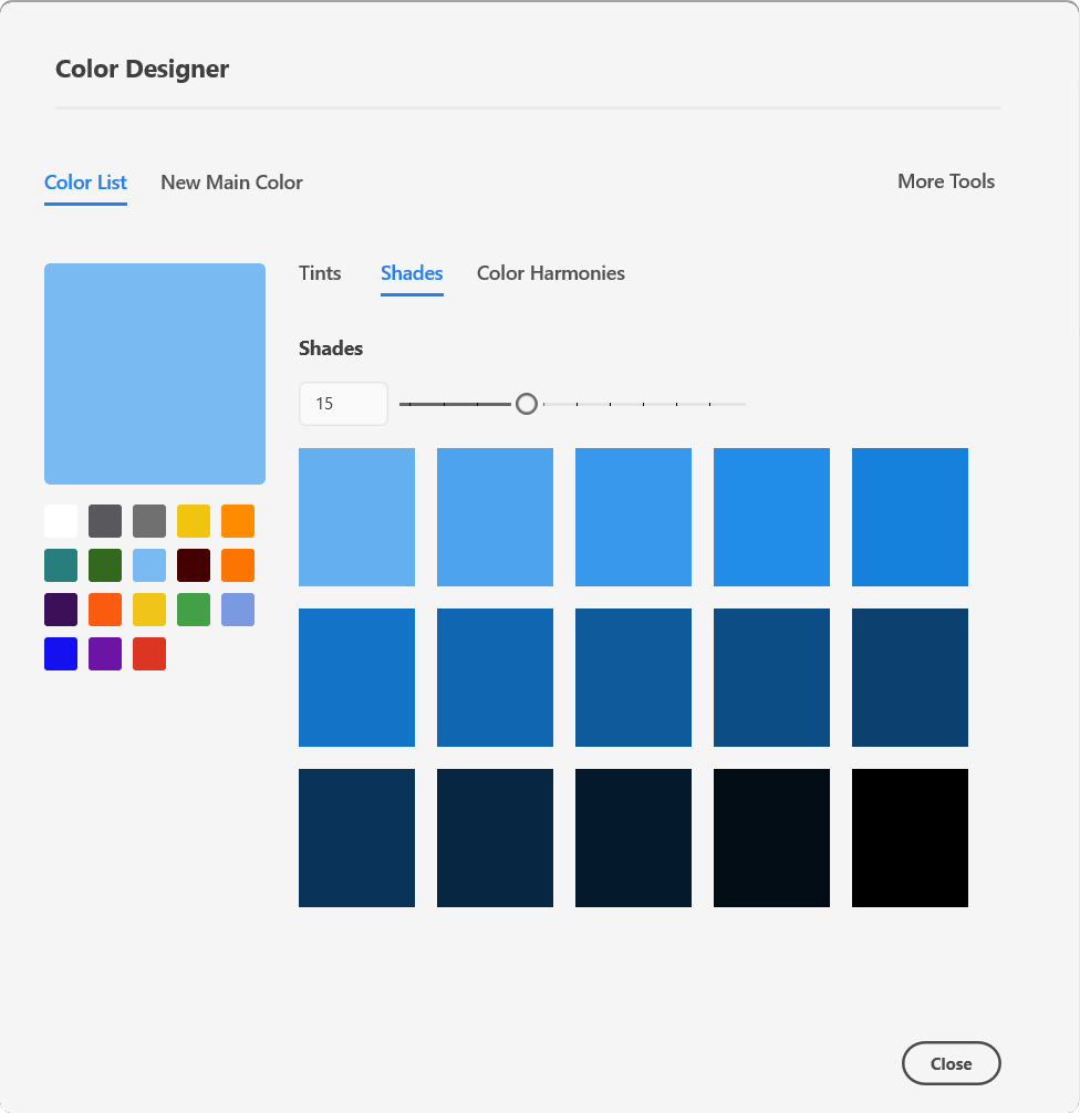 Color designer