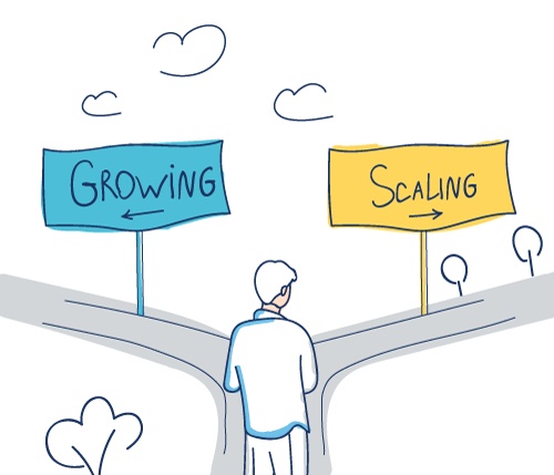 growing vs scaling