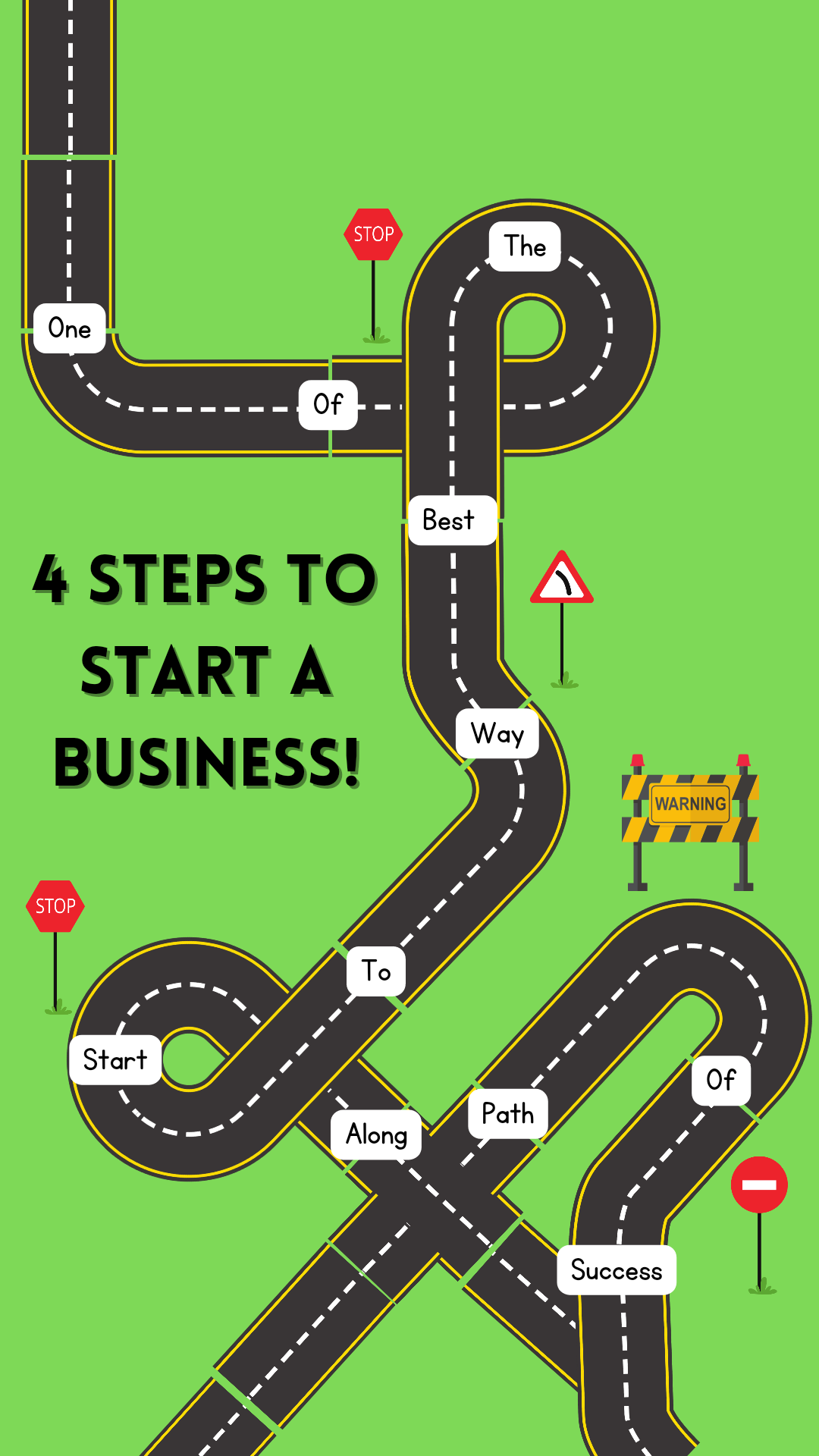 4 Steps To Start A business! 