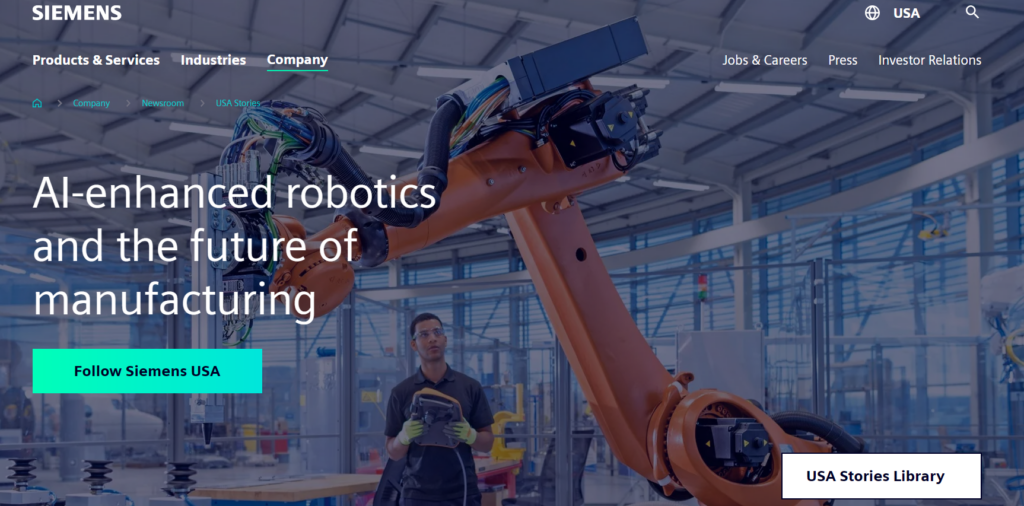Siemens' AI-Enhanced Manufacturing: