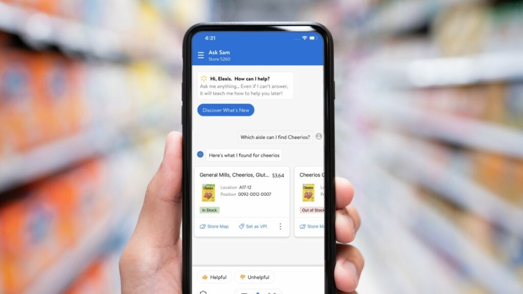 Walmart AI chatbot