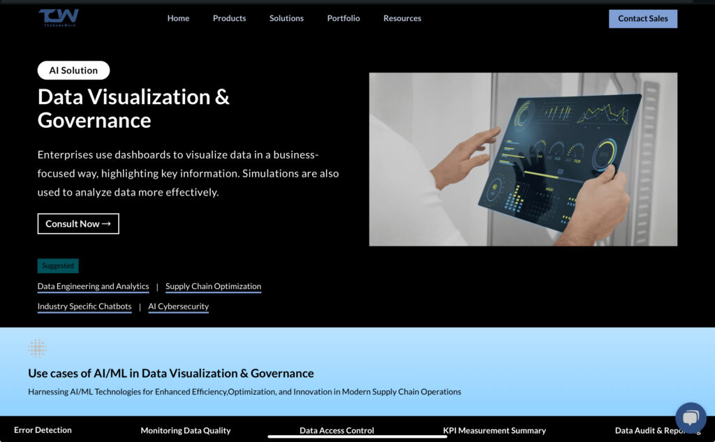 Data Visualization and Governance 