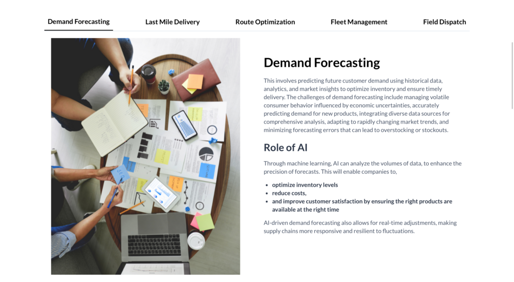 Role of Technology in Demand Planning and Forecasting