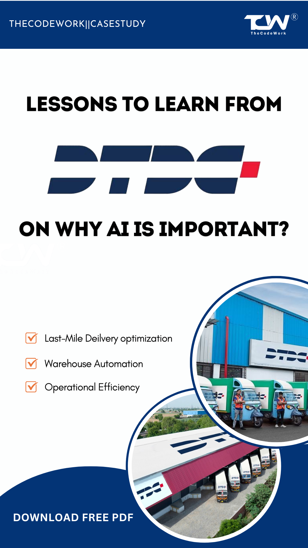 How DTDC logistics Could Inspire Your AI Transformation? 