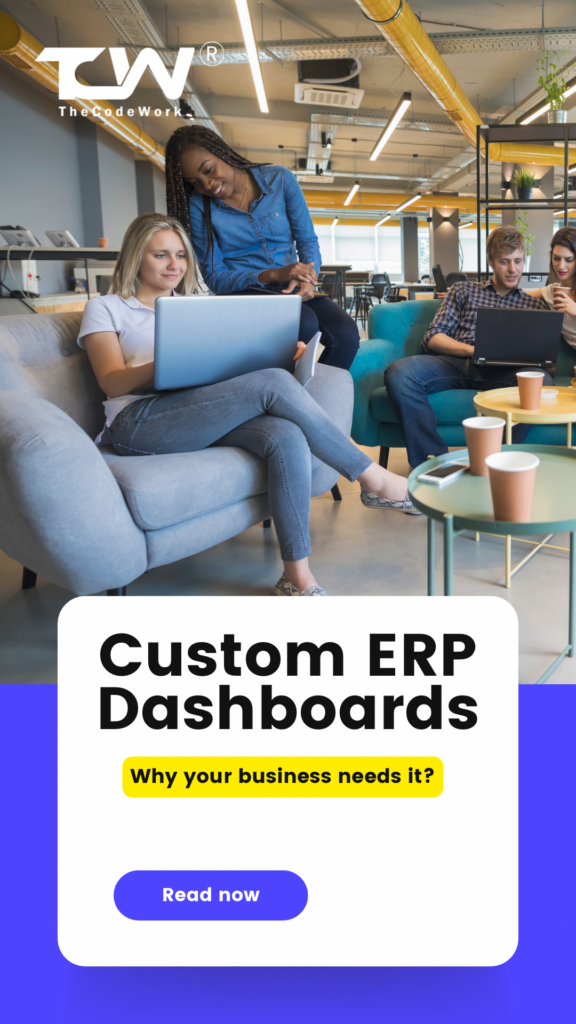 custom erp dasboard