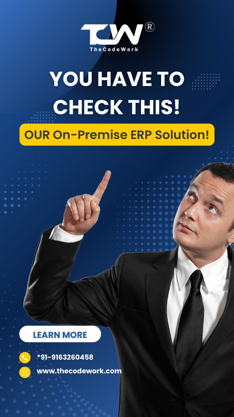 On-Premise ERP solution